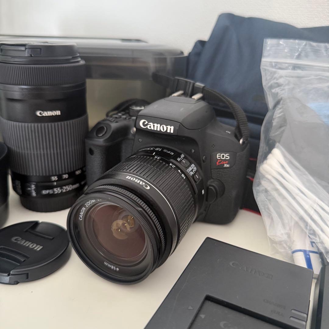 Canon EOS Kiss X9i ダブルズームキット