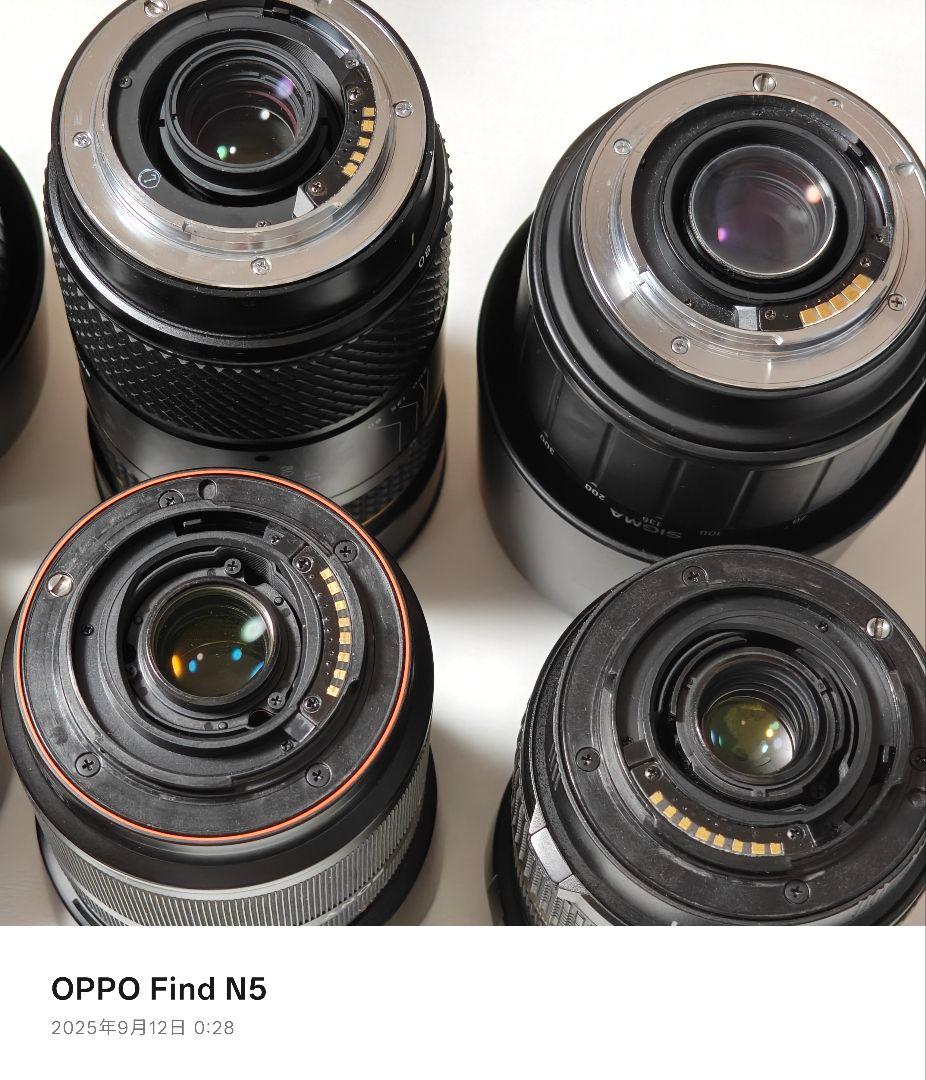 【ジャンク】Aマウントレンズ まとめ 10本