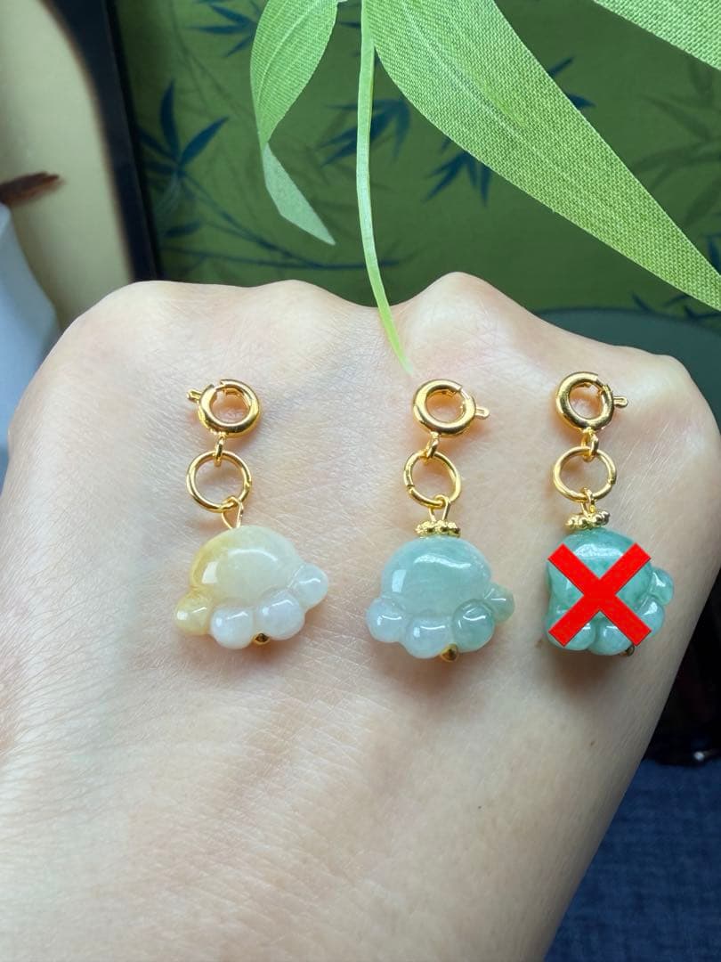 デカイ‼️ミャンマー産本翡翠　翡翠原石の原皮付き、長生きの仙人「寿星公」鑑定書付き