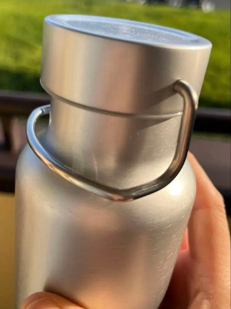 スターバックス　 ハンドルリッド ステンレスボトル シルバー 473ml