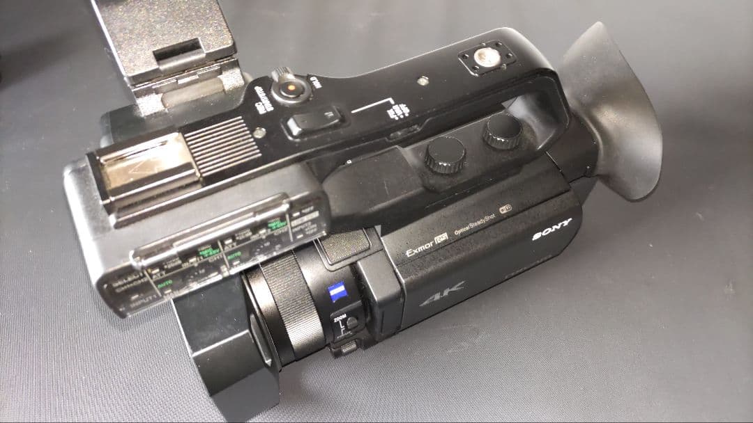 SONY HXR-NX80 本体、マイク、バッテリー