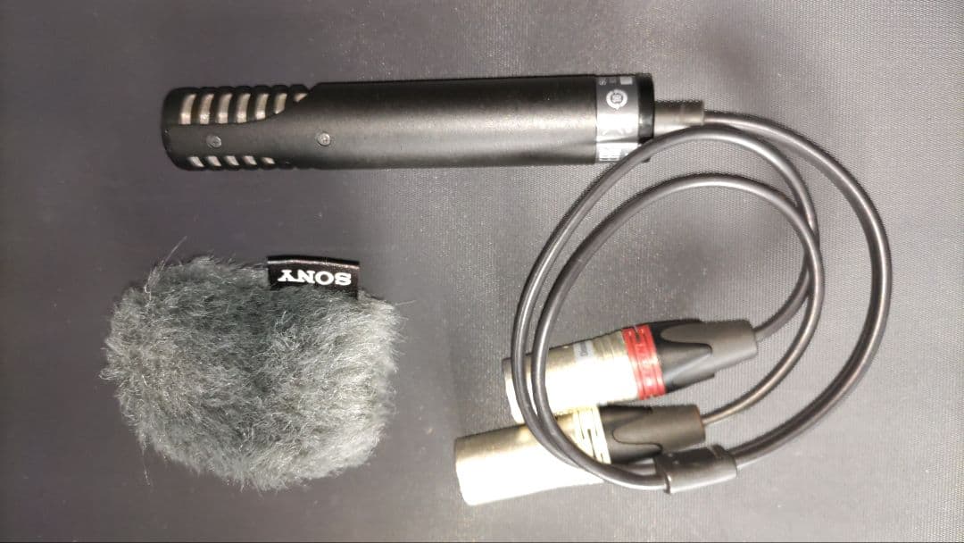 SONY HXR-NX80 本体、マイク、バッテリー