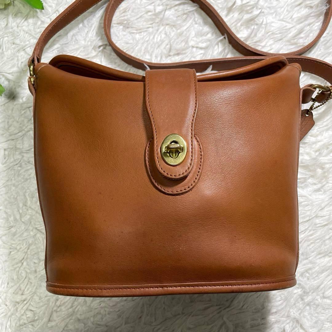 オールドコーチ 9948 USA製 ターンロック ノッキンガム ショルダーバッグ