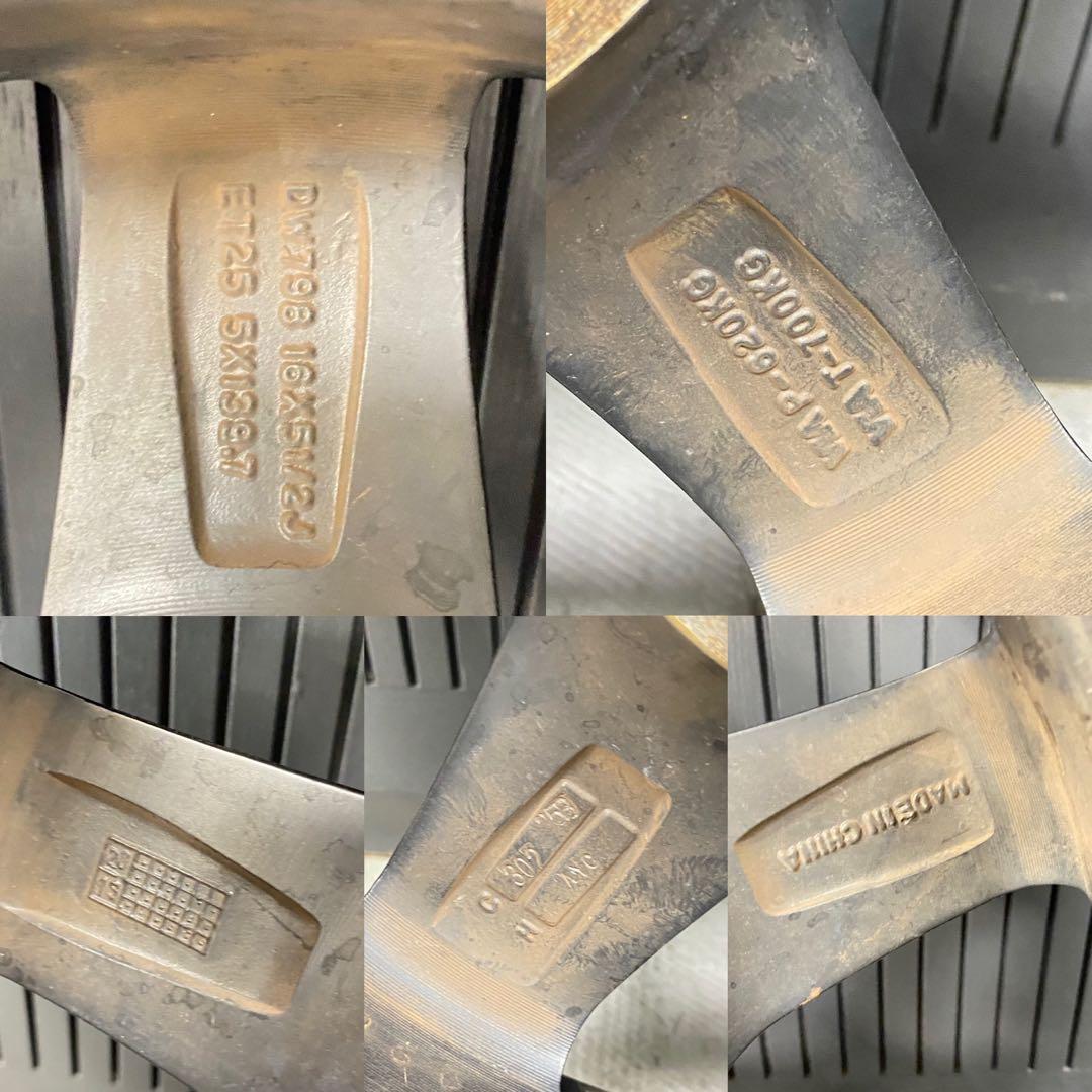 ジムニー 純正アルミ ブリヂストン ブリザックDM-V3 スタッドレス