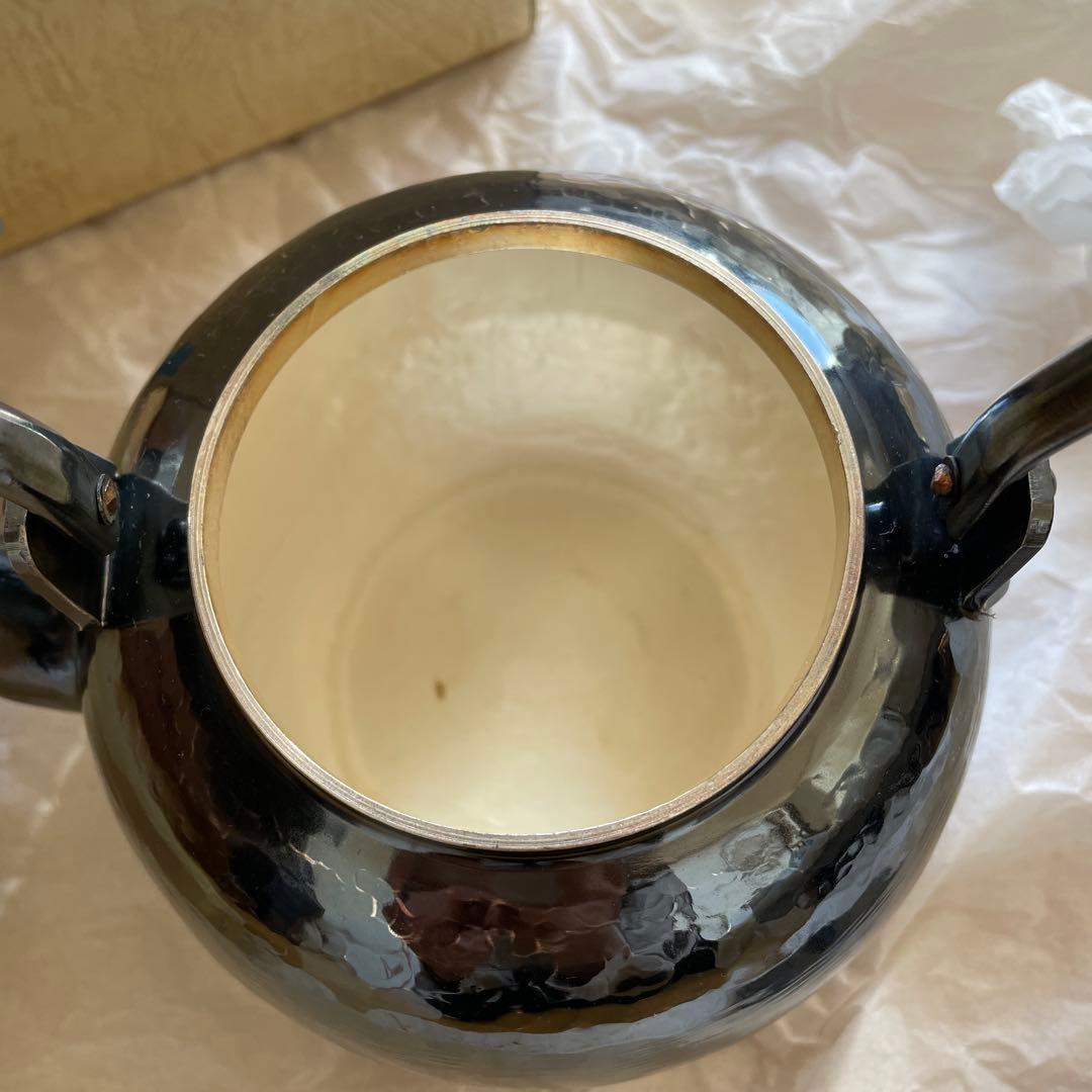 【新品未使用】茶道具　銀瓶 元箱付き