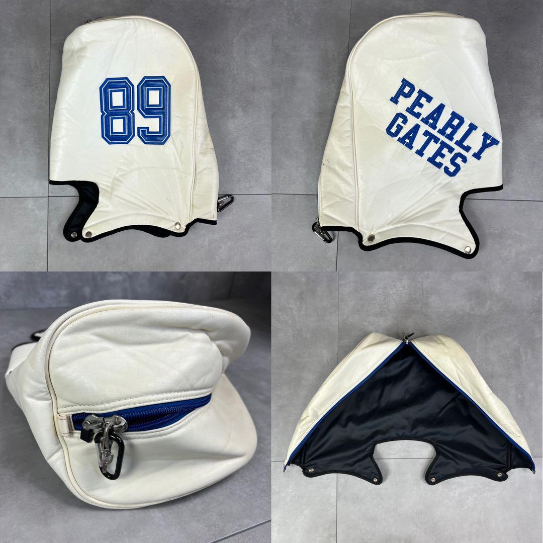 良品　人気モデル　パーリーゲイツ　キャディバッグ　スタンド式　6分割　男女　白青