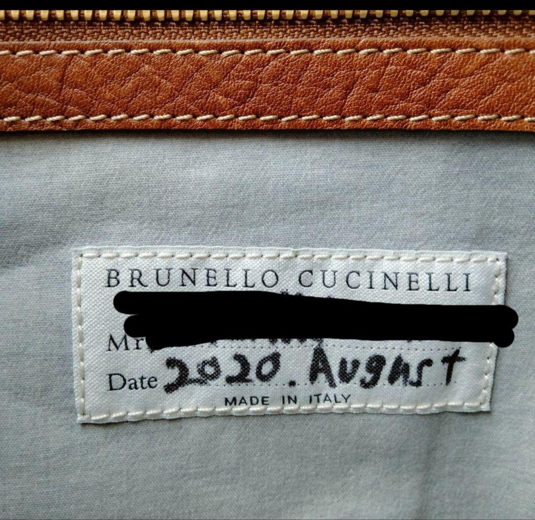 ブルネロクチネリ【美品】クラッチバッグ　極上レザー