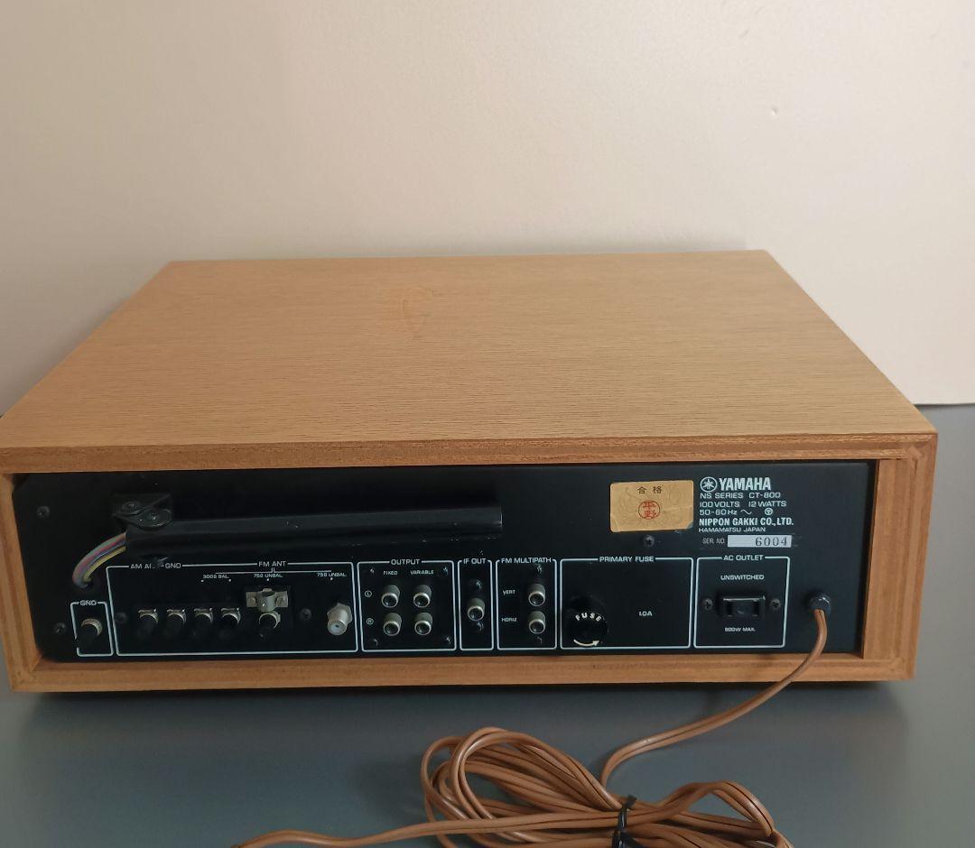 YAMAHA　CT-800 ステレオ チューナー