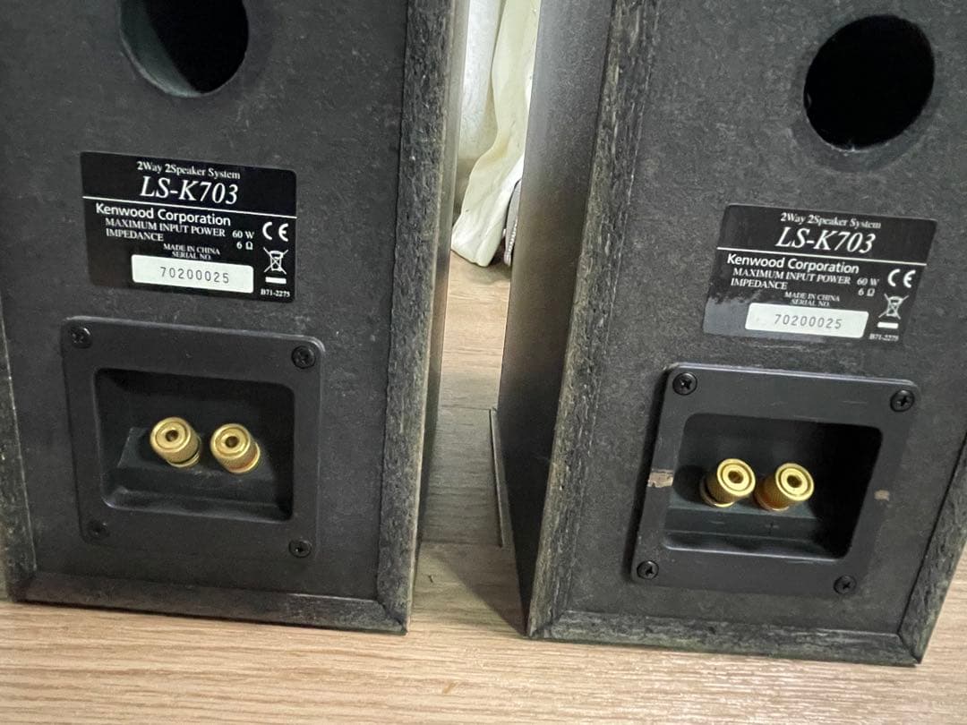 KENWOOD R-K711用スピーカー LS-K711 CDコンポ