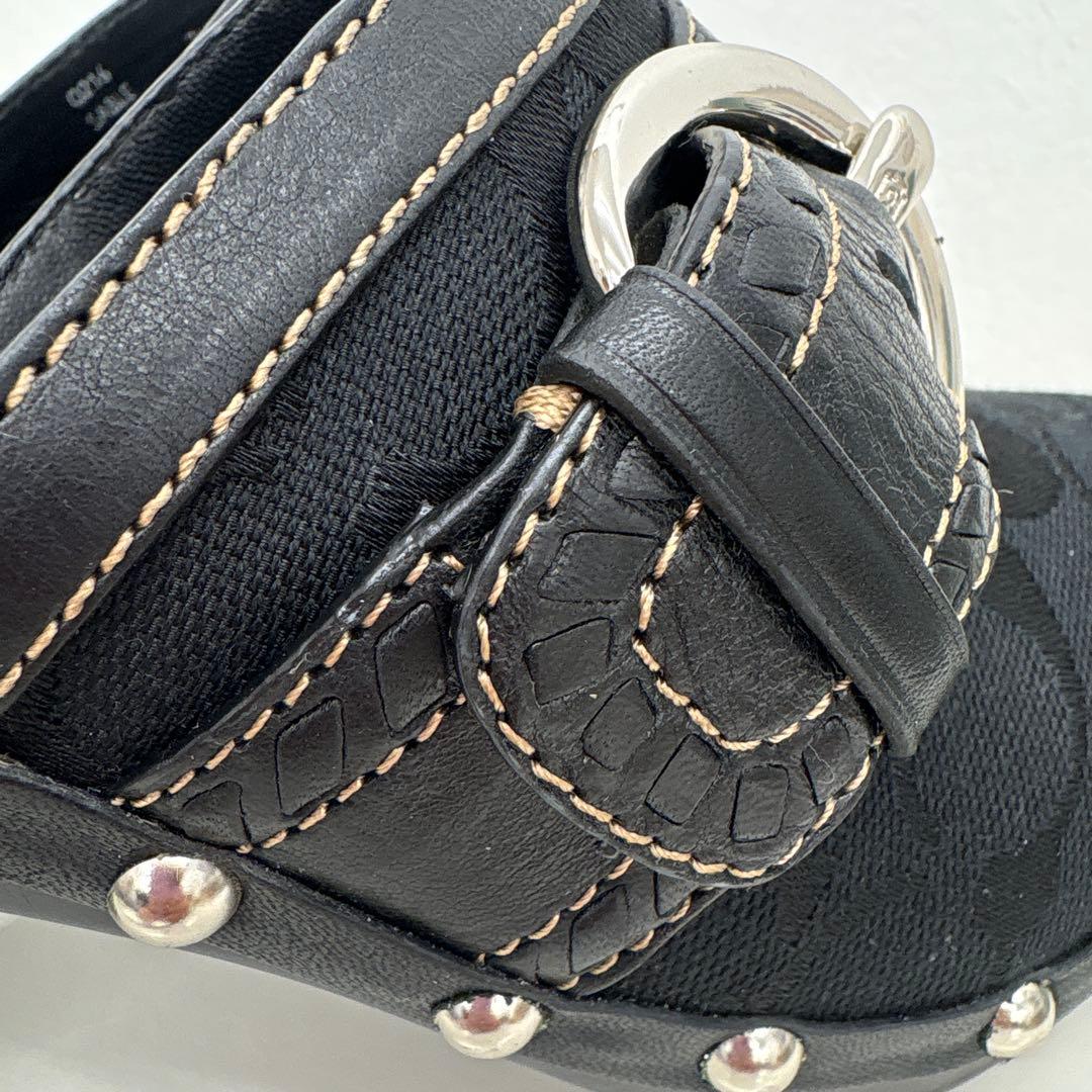 COACH コーチ サボ SABLE シグネチャー 7M サンダル 24cm