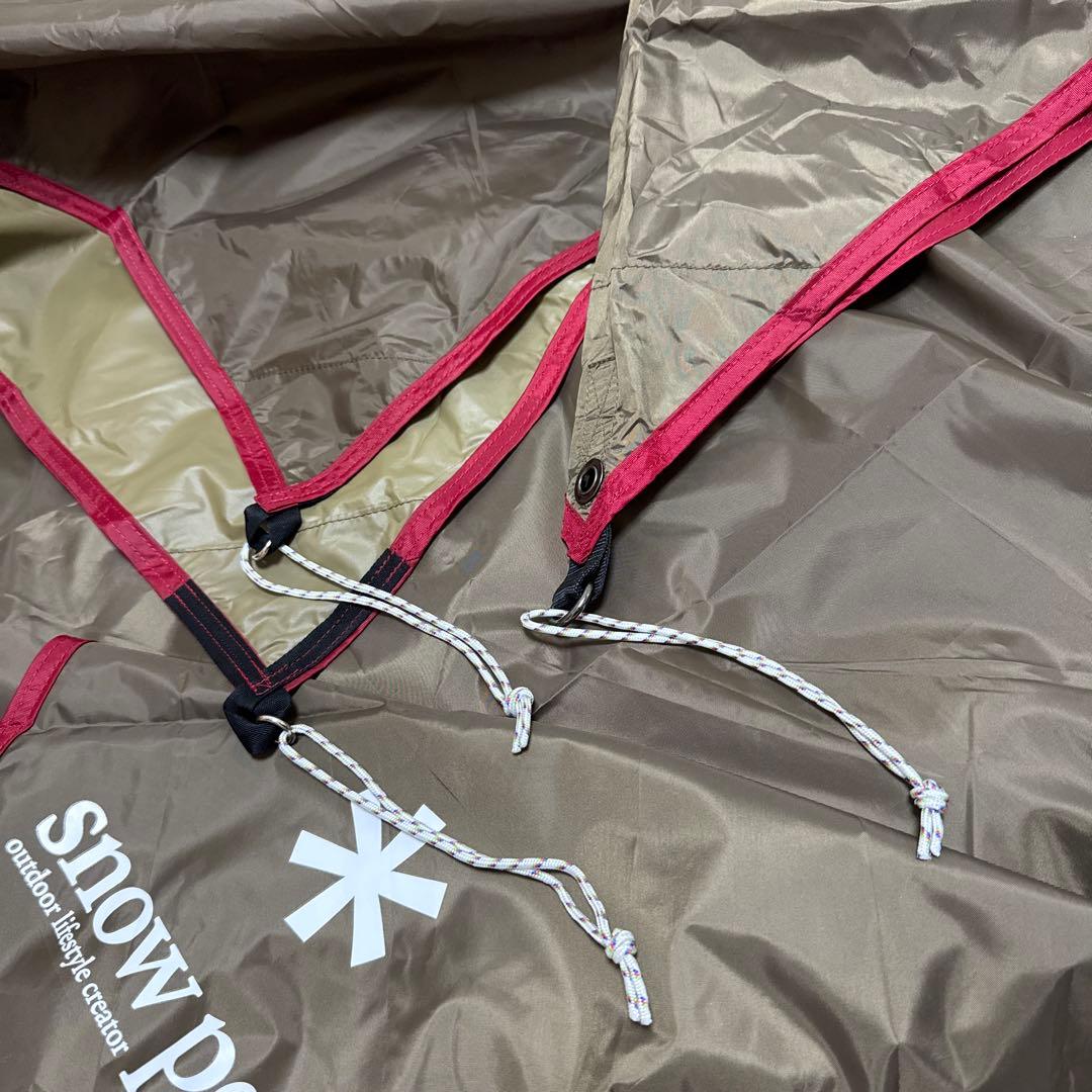 スノーピーク peak ライトタープペンタシールド美品本体のみ　キャンプ