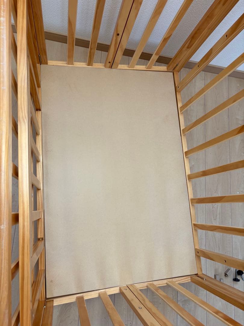 折りたたみ　ミニ　ベビーベッド　大和屋