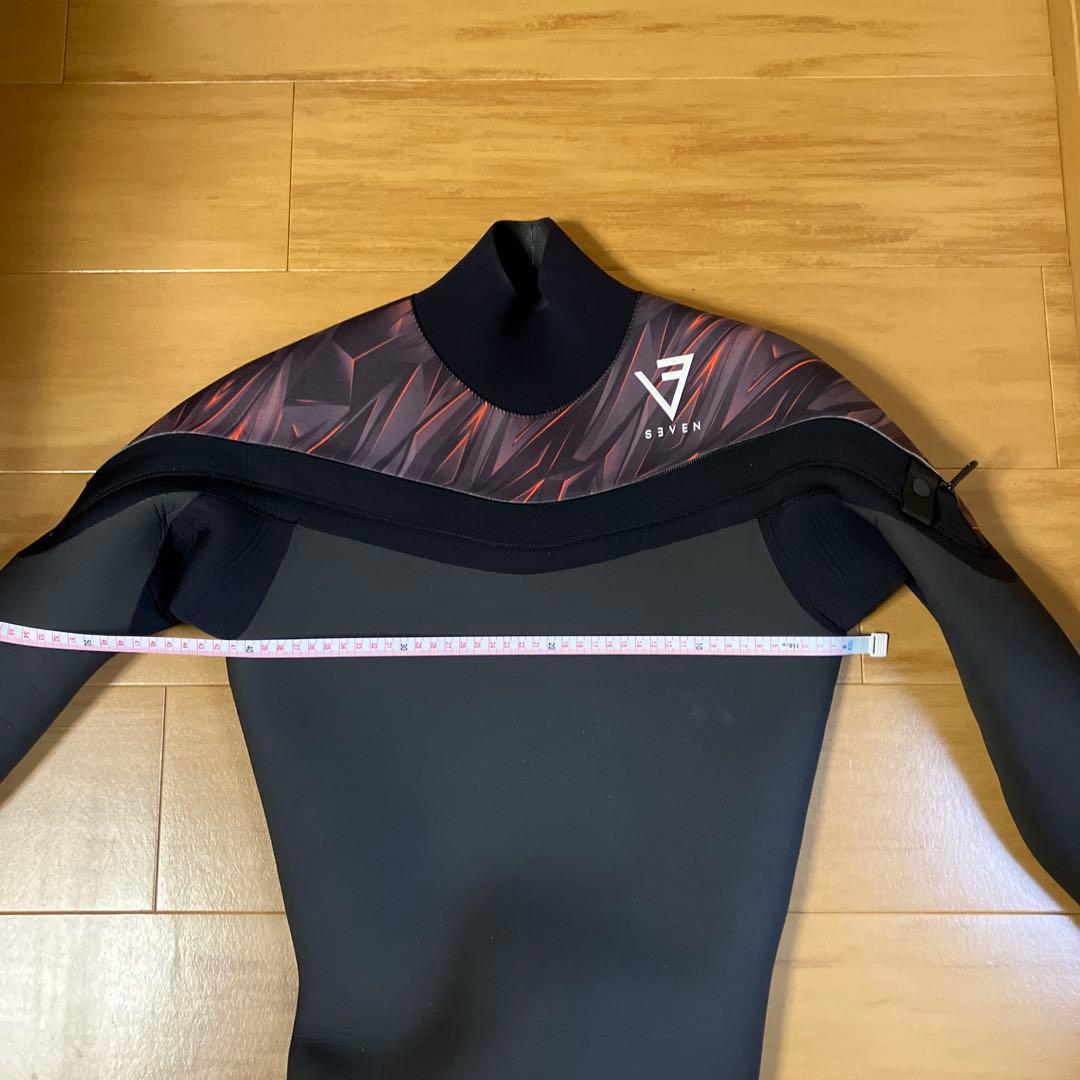 SEVEN セブン　ウェットスーツ　セミドライ　3.5mm×3mm