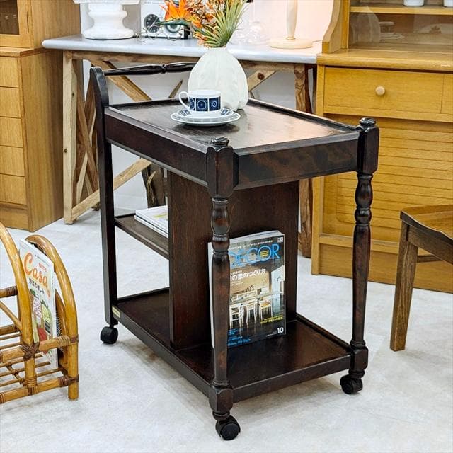 北海道民芸家具サービスワゴン