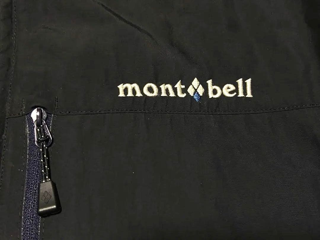 モンベル 1101492 コロラドパーカ リバーシブル ダウンジャケットL黒x紺