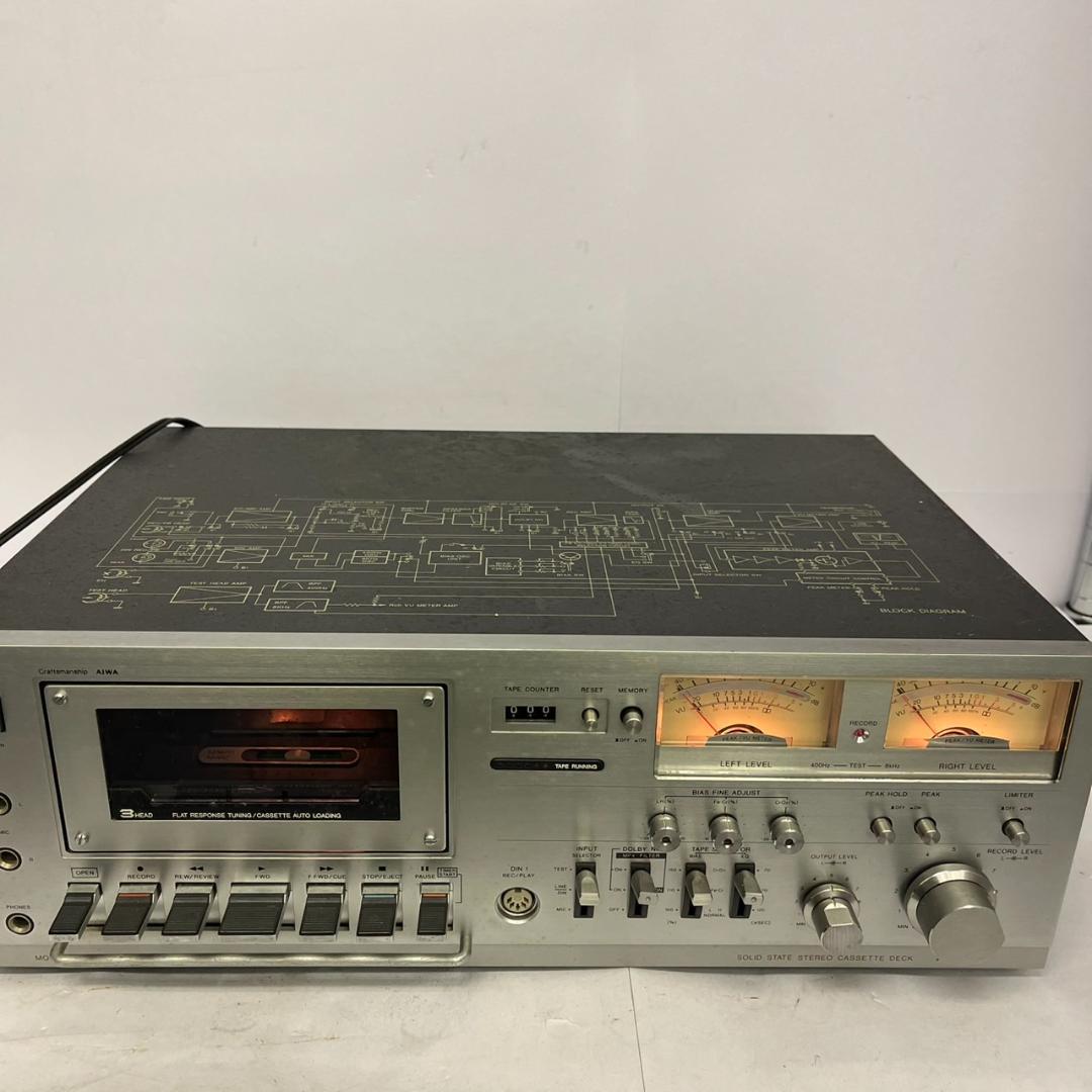 シ*ー様 【動作未確認】AIWA AD-7800 ステレオカセットデッキ