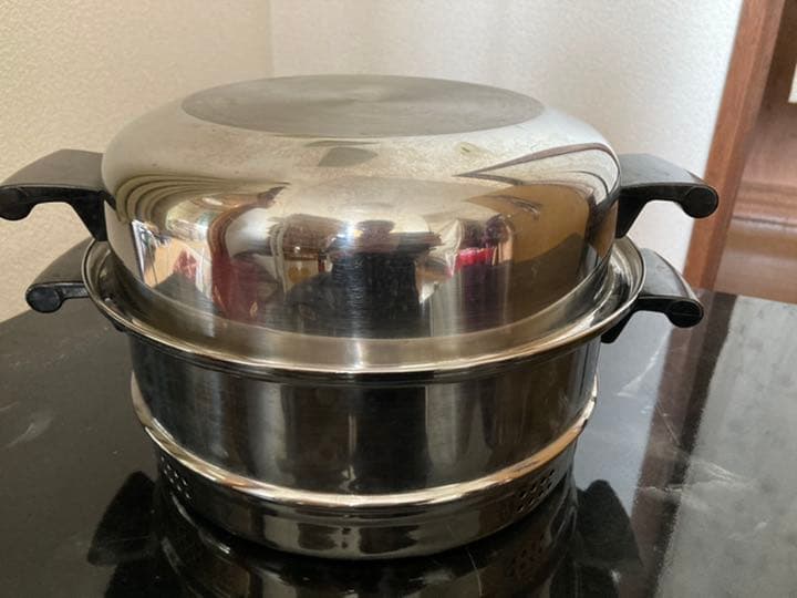 アムウェイ　シチュー鍋、蒸し器、その他