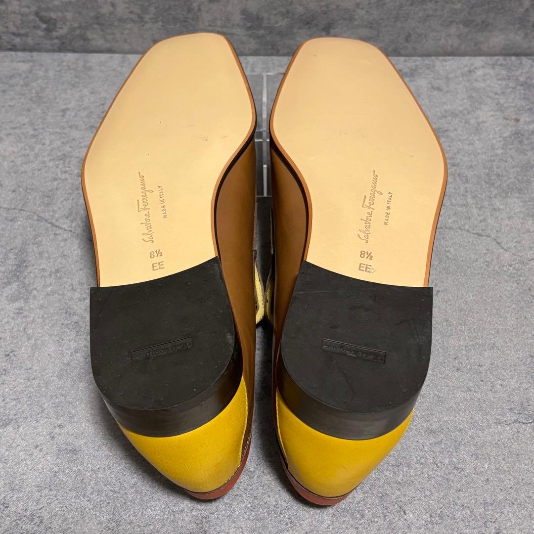 新品希少　サルヴァトーレフェラガモ　ローファー　スリッポン　バイカラー　2082