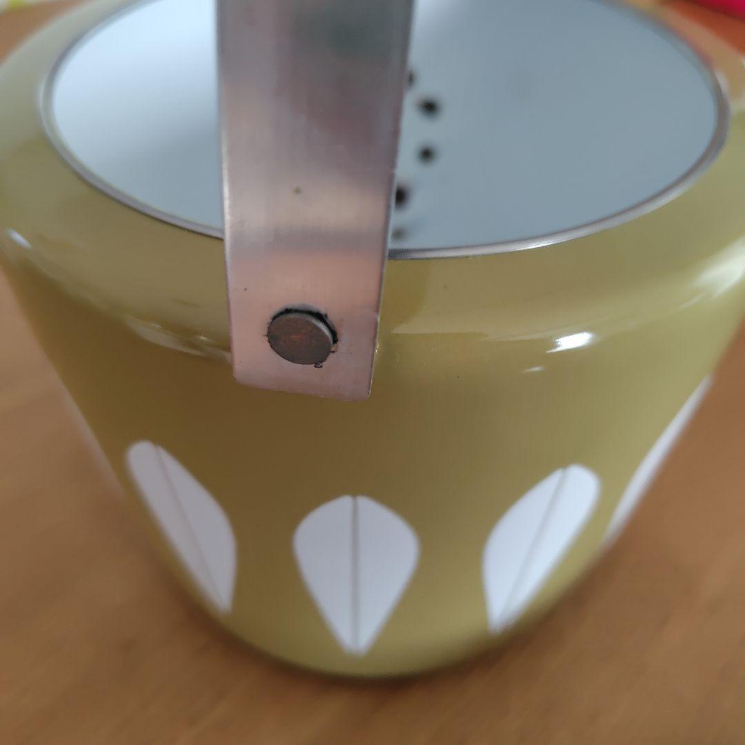 キャサリンホルム　ロータス　ケトル オリーブノルウェイ　ヴィンテージ