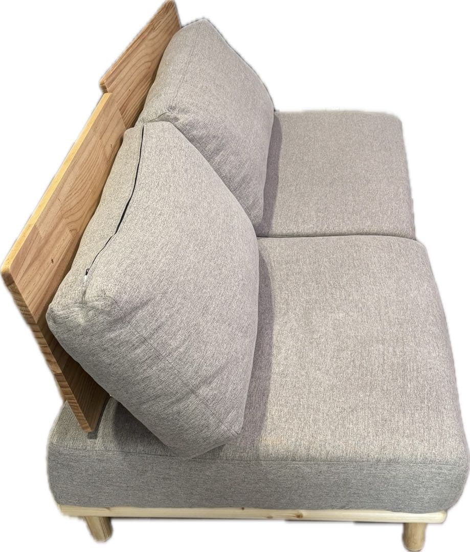 Ricordo リコルド　グレー 2人掛けソファ①