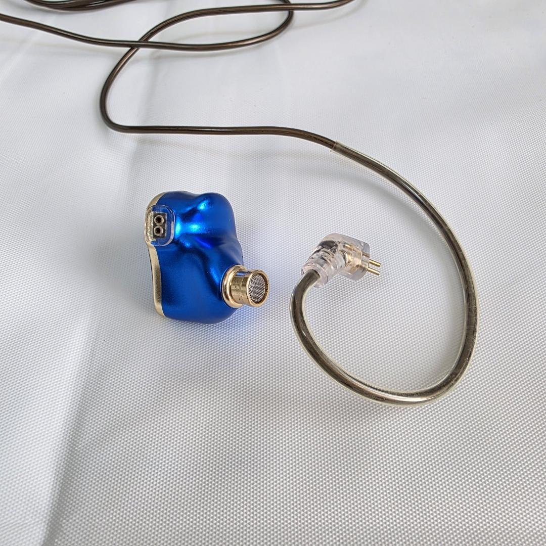 HIDIZS MS4 イヤホン レッド＆ブルー