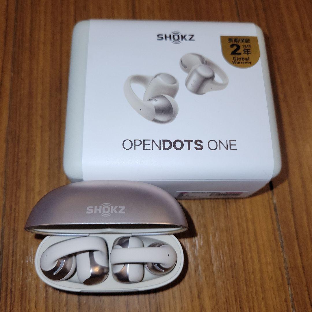 SHOKZ OPEN DOTS ONE ワイヤレスイヤホン(３回使用)
