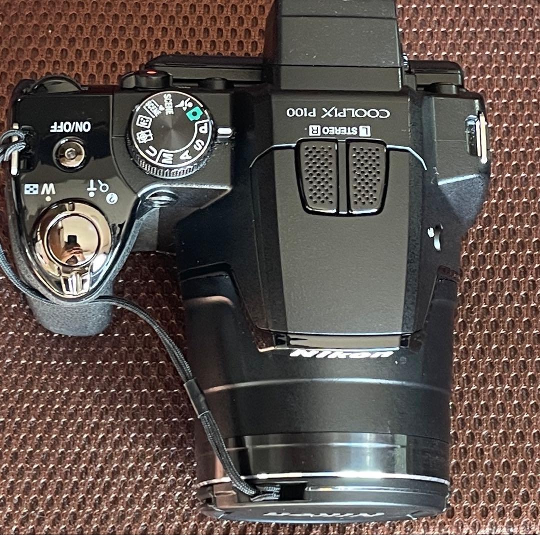 美品ニコン Nikon COOLPIX P100 26x 前キャップ付