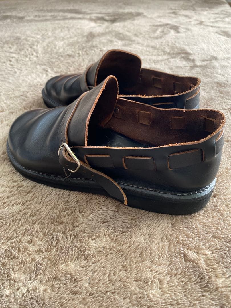 フェルナンドレザー　ミドルイングリッシュ　ブラック　9E