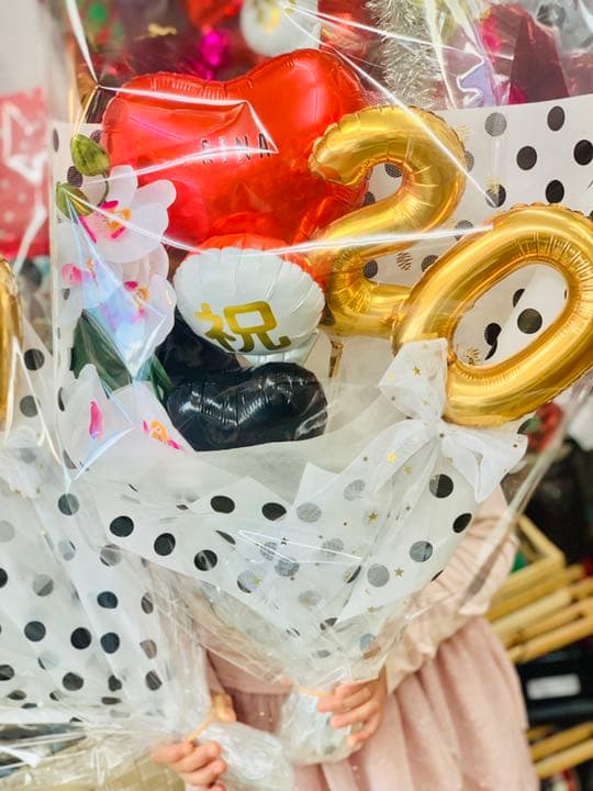 バルーンブーケ　他　おむつケーキ