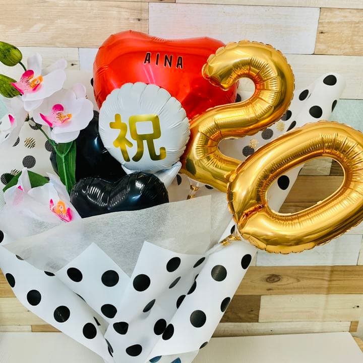 バルーンブーケ　他　おむつケーキ