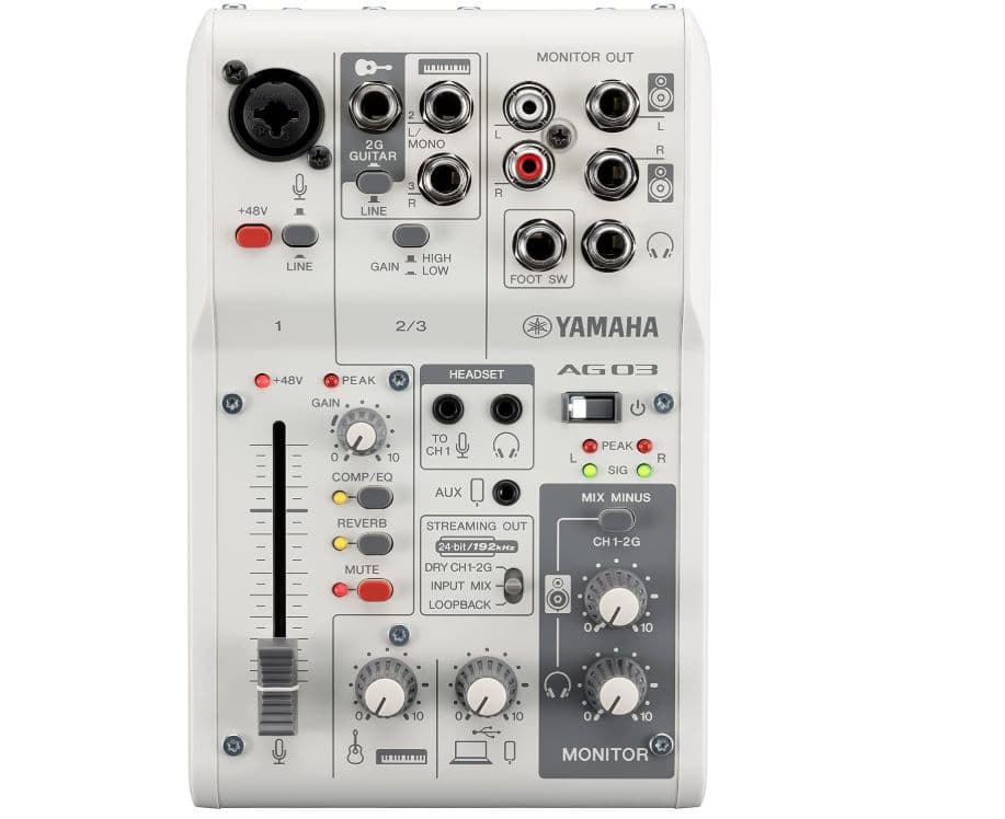 チャン様ヤマハ(YAMAHA) ライブストリーミングミキサー 3チャンネル