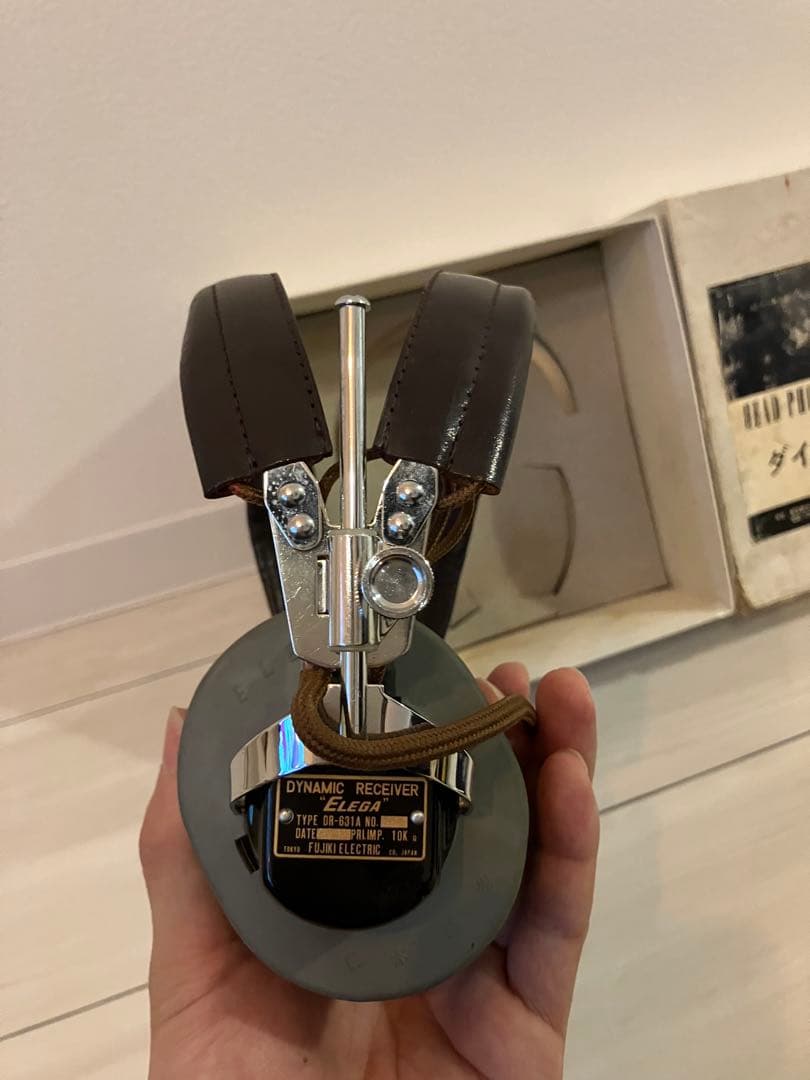 【週末値下げ】 ELEGA DR-631A ダイナミック有線ヘッドフォン