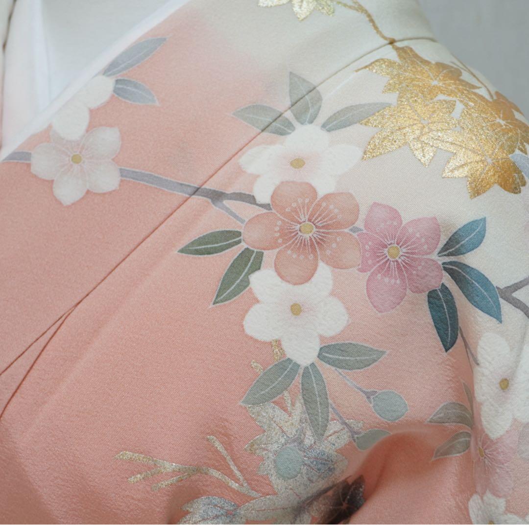 訪問着フルセット　288▪︎ 正絹　卒業式　入学式　お宮参り七五三　披露宴