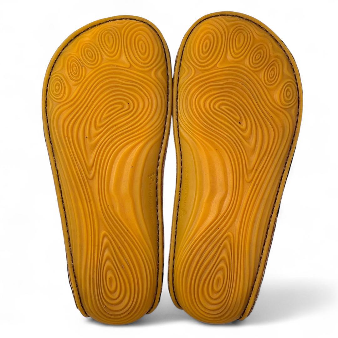 ヴィボ ベアフット 28.5 45 スエード モカシン スリッポン ブラウン