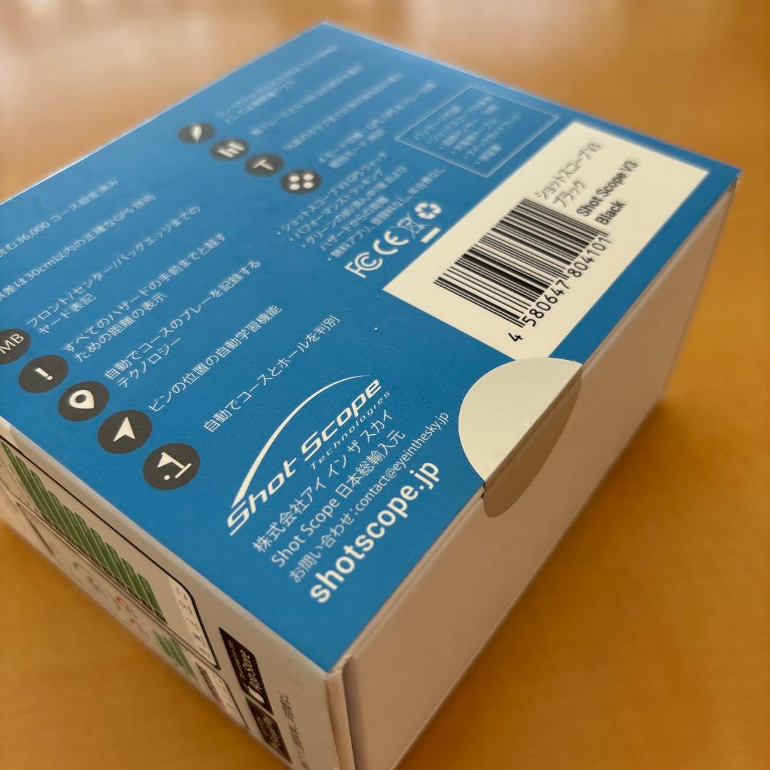 ゴルフ　GPSウォッチ　Shot Scope V3 新品　未使用　未開封