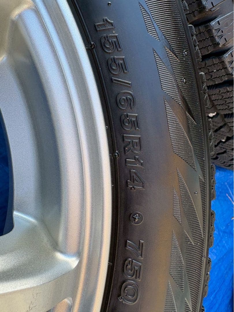 【⭐︎年末最終セール中⭐︎】ブリヂストン製155/65R14 タイヤ・ホイールセット