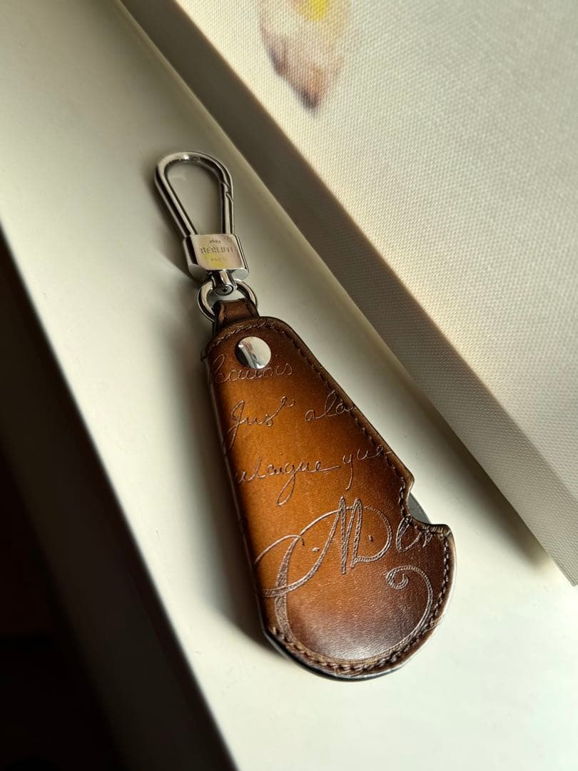 Berluti ベルルッティ　キーリング　シューホーン　ストラップ　キーホルダー