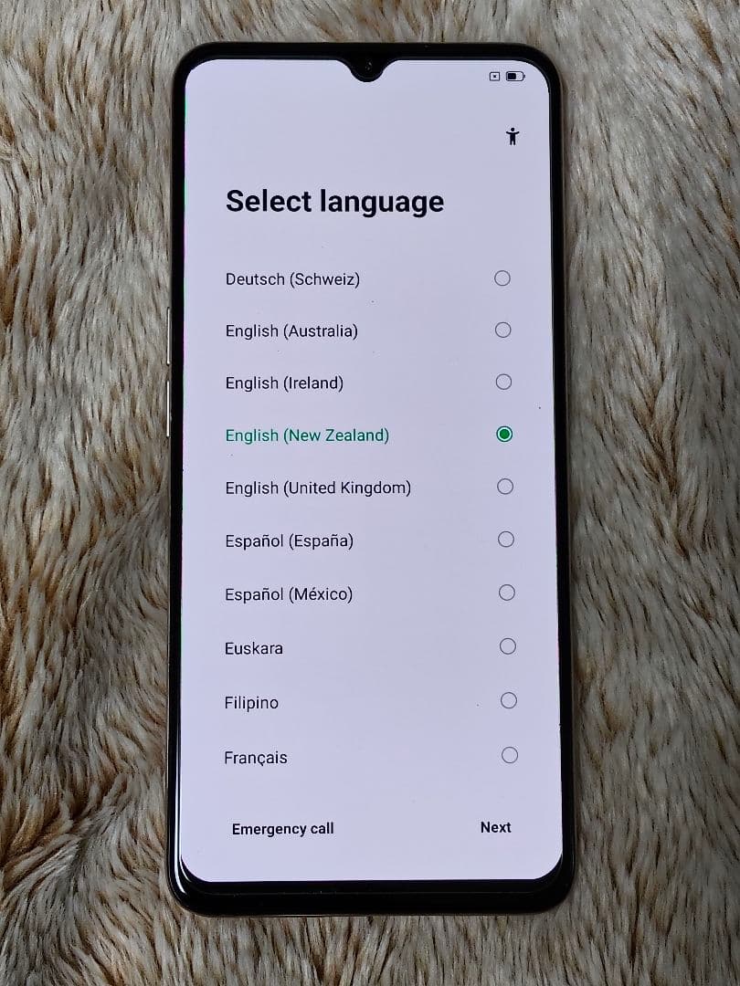 OPPO A73 SIMフリー オレンジ 美品　箱付