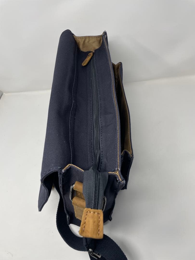 未使用★Stumper and Fielding ネイビー メッセンジャーバッグ