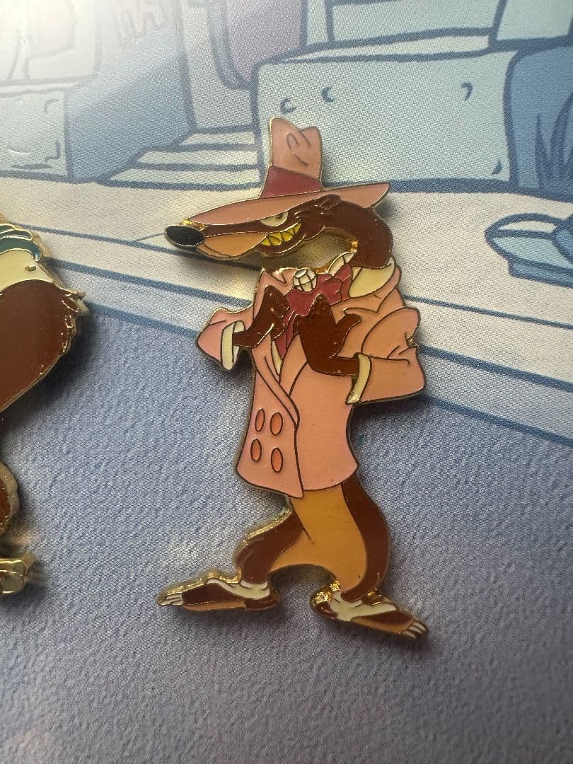 ロジャーラビット 10周年記念 ピンバッジコレクション 証明書付き ディズニー