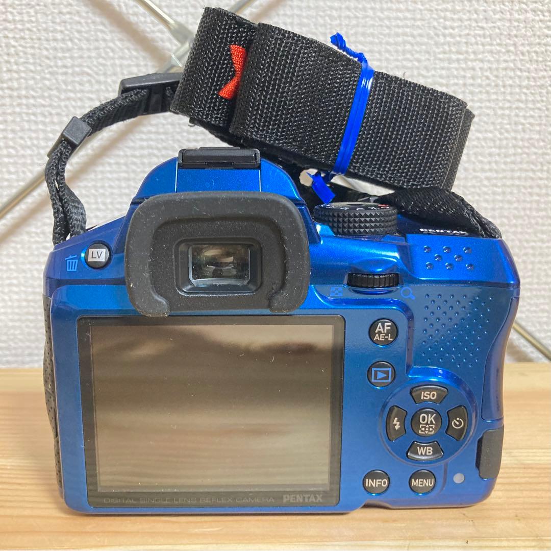 ☆ 付属品多数！！ PENTAX K-30 SR ブルー ペンタックス デジカメ