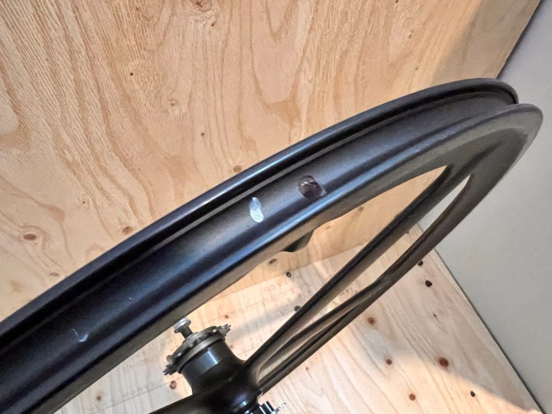 【新品未使用】FUN 700C X5 ホイール マットブラック リア