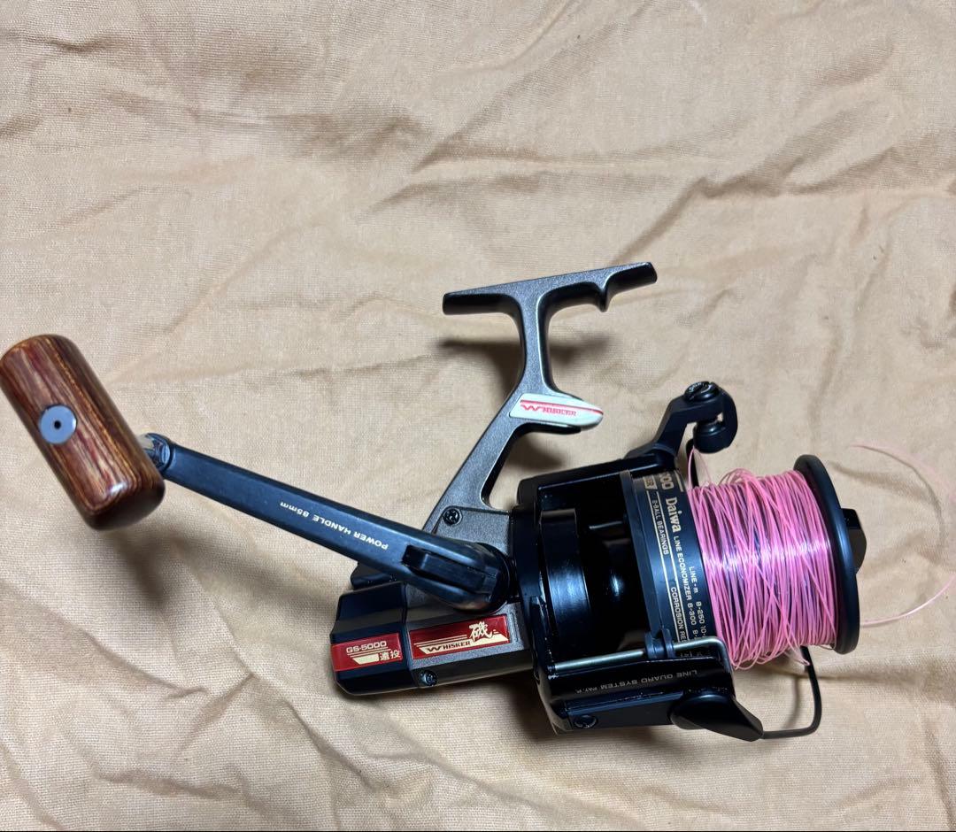 Daiwa 磯 遠投 WHISKER GS-5000 ダイワ ウィスカー リール