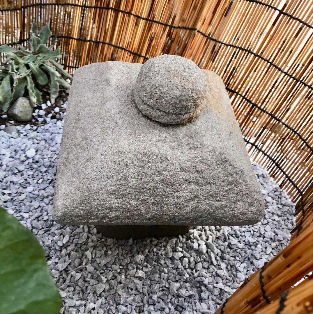 【石灯篭・屋上テラス灯篭・坪庭灯篭】庭石オブジェ置物箱庭ガーデニング造園飾り石
