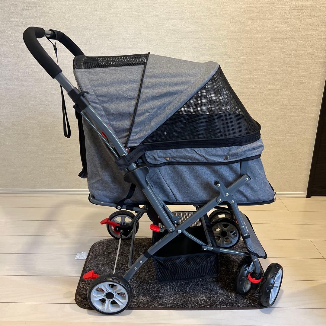 KIKII ペットカート 折りたたみ 組み立て簡単