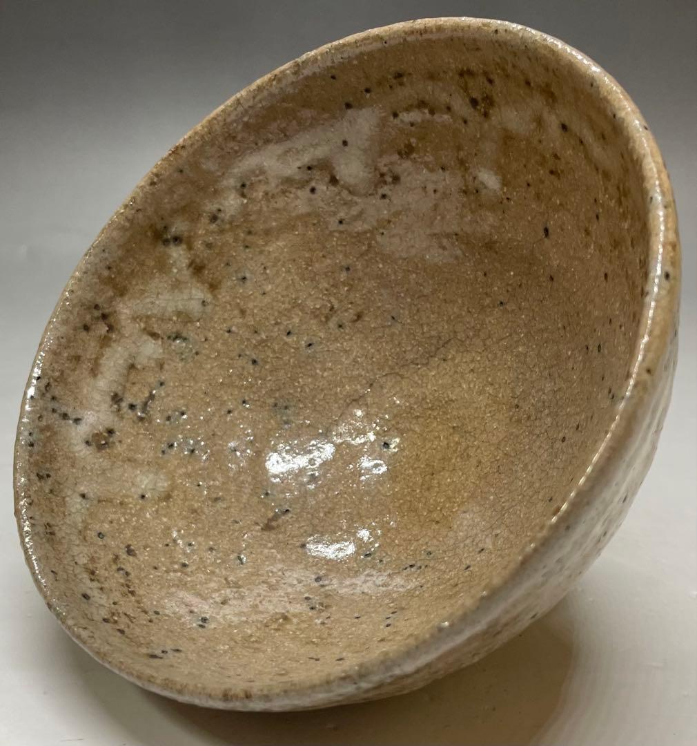 井戸茶碗　李朝時代　箱付(四方桟) 　s031