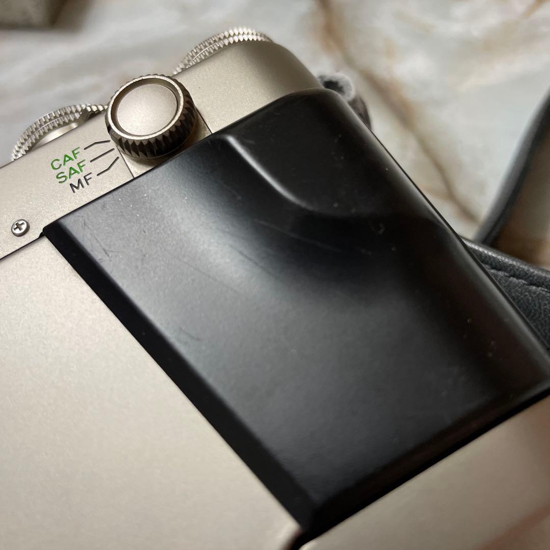 CONTAX G2 ストラップ　フラッシュ　フィルター　メタルフード　箱