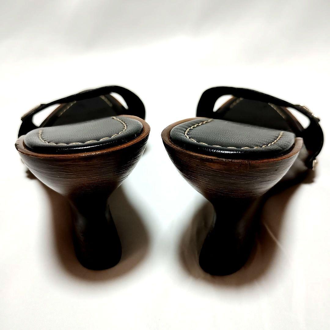 フェラガモ ミュール 本革製 レザー Salvatore Ferragamo