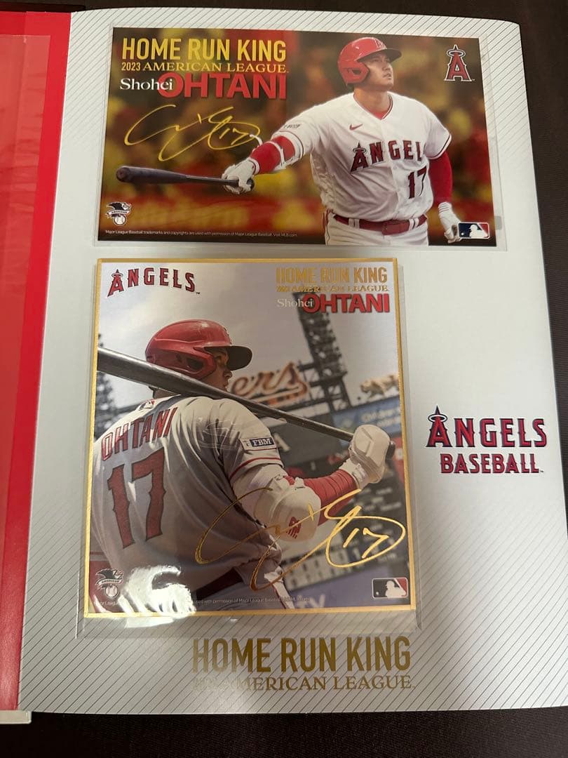 大谷翔平2023ALホームラン王獲得記念プレミアムスタンプセット