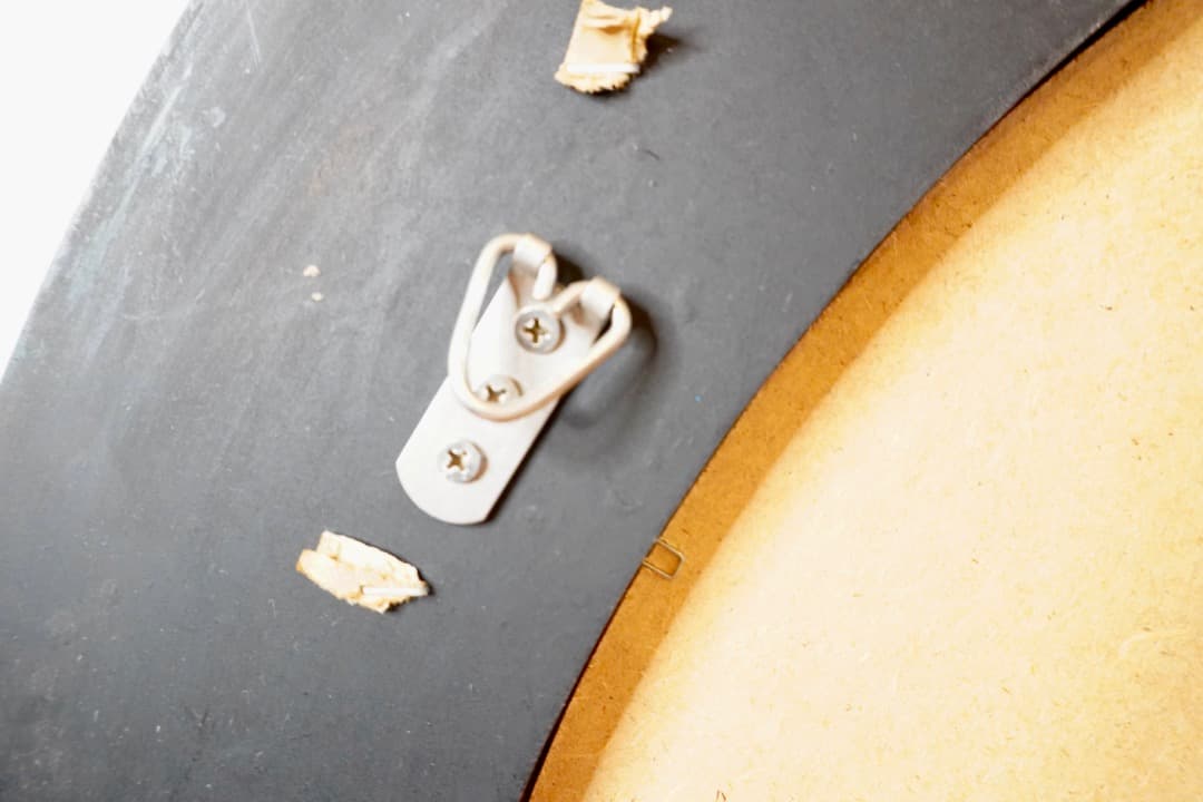 イギリス 円形壁掛けミラー